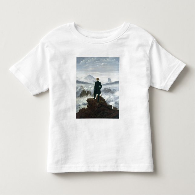 The Wanderer above the Sea of Fog, 1818 Toddler T-shirt (Front)