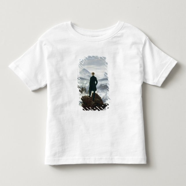 The Wanderer above the Sea of Fog, 1818 Toddler T-shirt (Front)