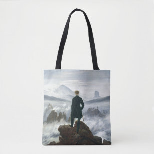 The Wanderer above the Sea of Fog, 1818 Tote Bag