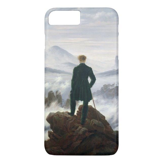 The Wanderer above the Sea of Fog Case-Mate iPhone Case (Back)
