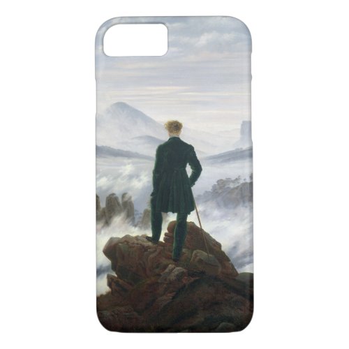 The Wanderer above the Sea of Fog iPhone 87 Case