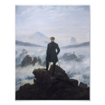 The Wanderer Above The Sea Of Fog Photo Print by masterpiece_museum at Zazzle