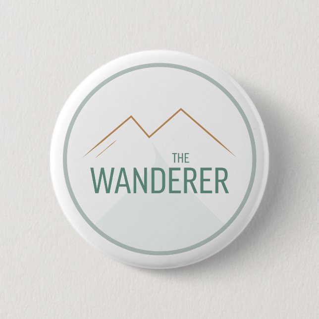 The Wanderer Button (Front)