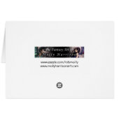 The Wanderer Fairy Fantasy Art Cards (Back Horizontal)