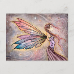 The Wanderer Fairy Fantasy Art Postcard