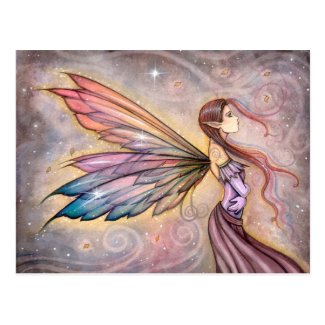 The Wanderer Fairy Fantasy Art Postcard