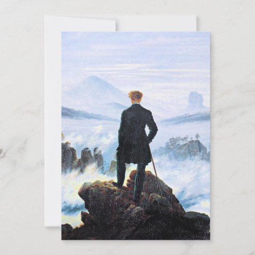 The Wanderer fine art painting Card