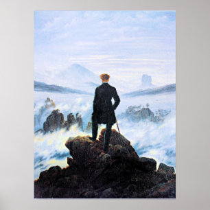 The Wanderer, fine art painting, Poster