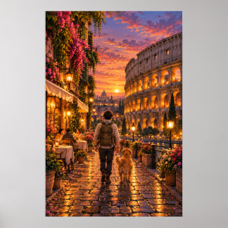 The Wanderer Rome Poster