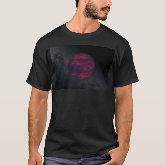 The Wandering Purple Planet T-Shirt (Front)