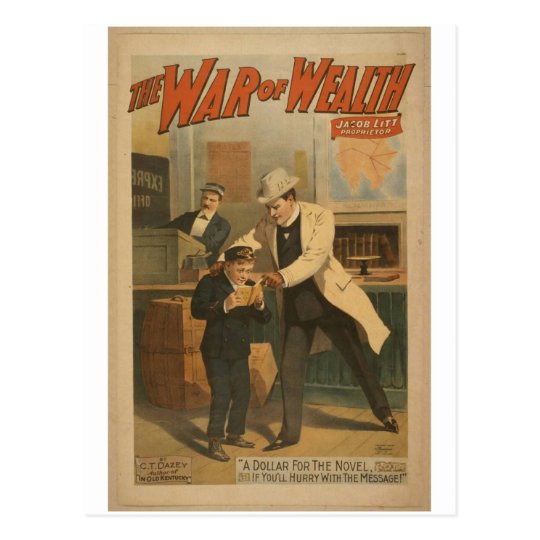 The War of Wealth Postcard