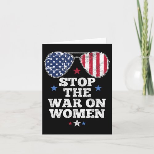 The War On Women Pro_choice Womens Reproductive R Card