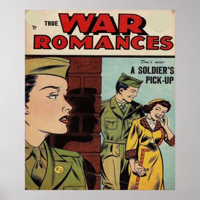 The War Romantics Comic Book  Poster (Front)