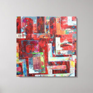The Warehouse 24 x 24 Wrapped Canvas Print