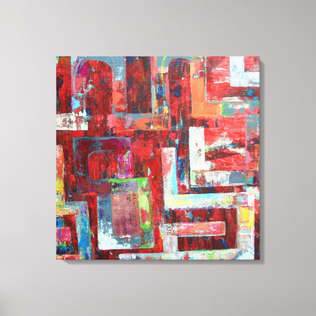 The Warehouse 24 x 24 Wrapped Canvas Print (Front)
