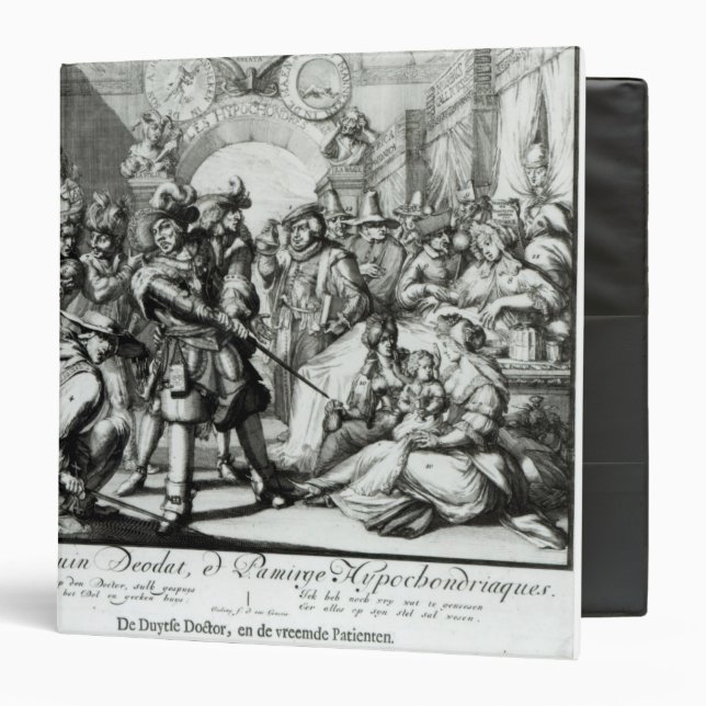 The Warming Pan Baby, c.1688 Binder (Front/Inside)