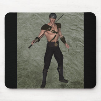The Warrior 001 Mouse Pad