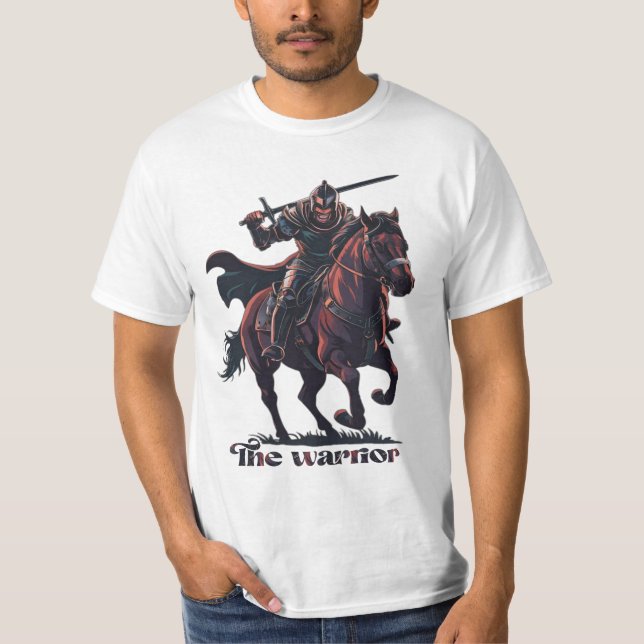 The warrior, art design  T-Shirt (Front)