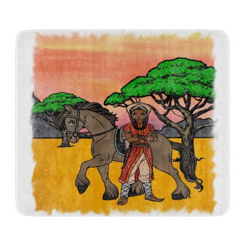 The warrior Queen out Africa Cutting Board