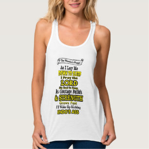 The Warrior's Prayer...Endometriosis Tank Top