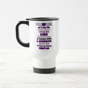 The Warrior's Prayer...Fibro Travel Mug