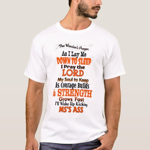 The Warriors PrayerMS T_Shirt