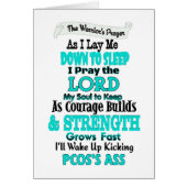 The Warrior's Prayer...PCOS (Front)