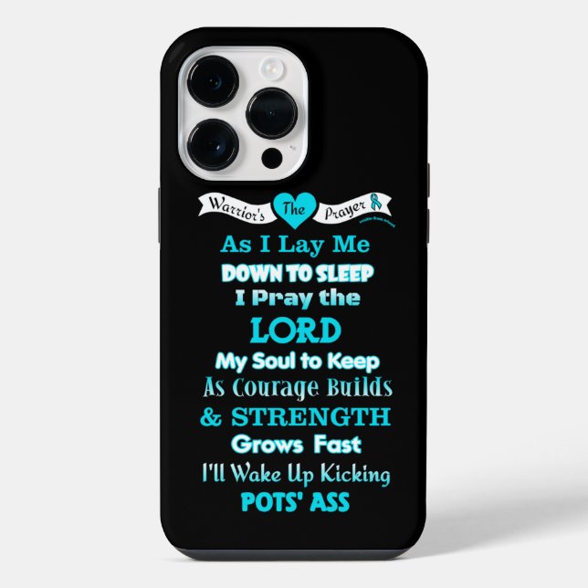 The Warrior's Prayer...POTS Iphone Case (Back)