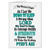 The Warrior's Prayer...PTSD (Front)