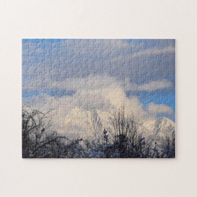 The Wasatch Mountains - View from SLC Puzzle (Horizontal)