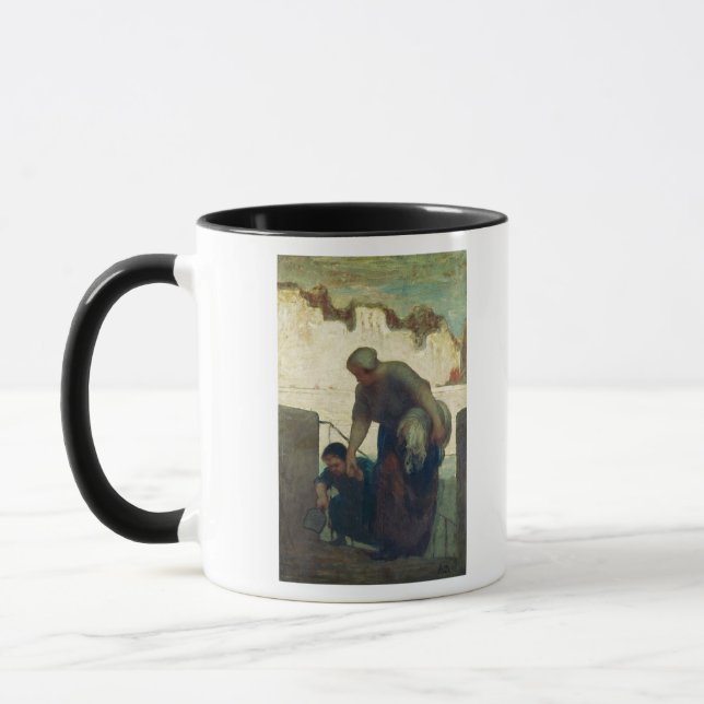 The Washerwoman, c.1860-61 Mug (Left)