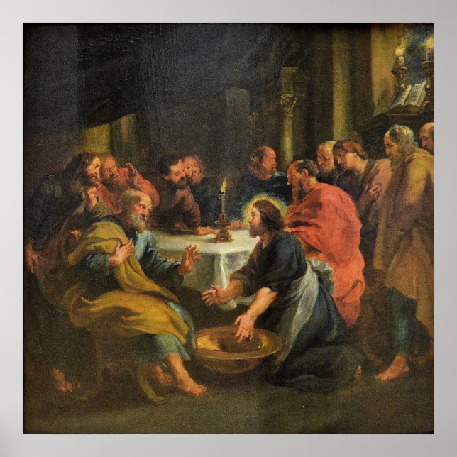 The Washing of the Feet Poster (Front)
