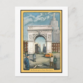 The Washington Arch, New York Postcard