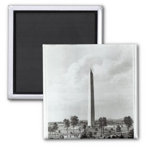The Washington Monument and Surroundings Magnet