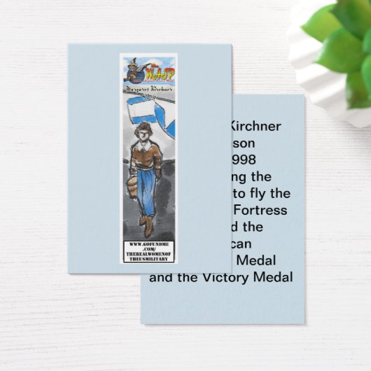 The WASP Margaret Kirchner Trading Card (Desk)