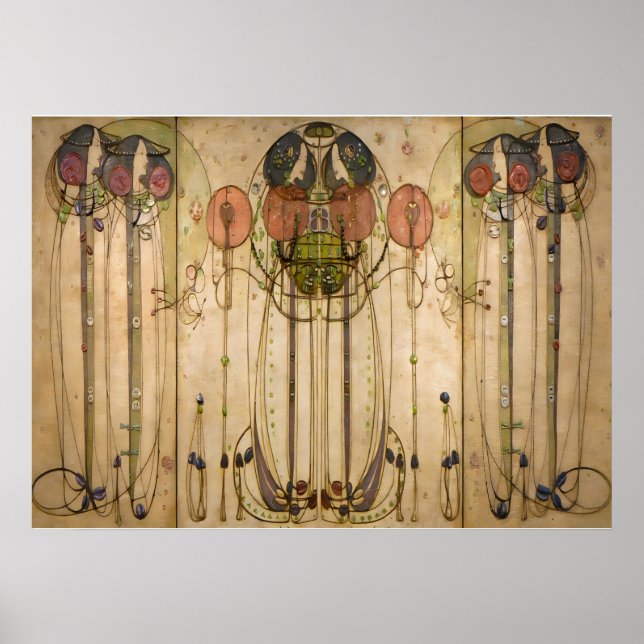 The Wassail - Charles Mackintosh Poster (Front)