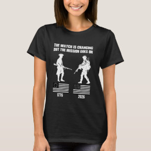 The Watch Is Changing Mission Goes On 250 Years US T-Shirt