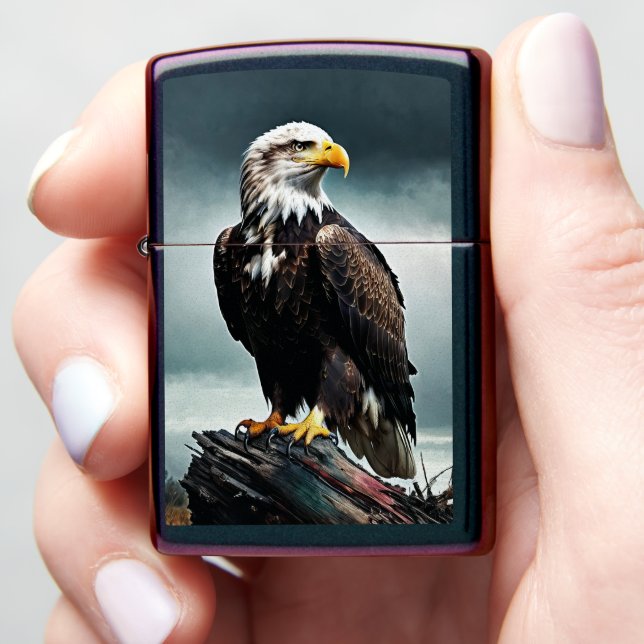 The Watch of The Eagle Zippo Lighter (In Hand)