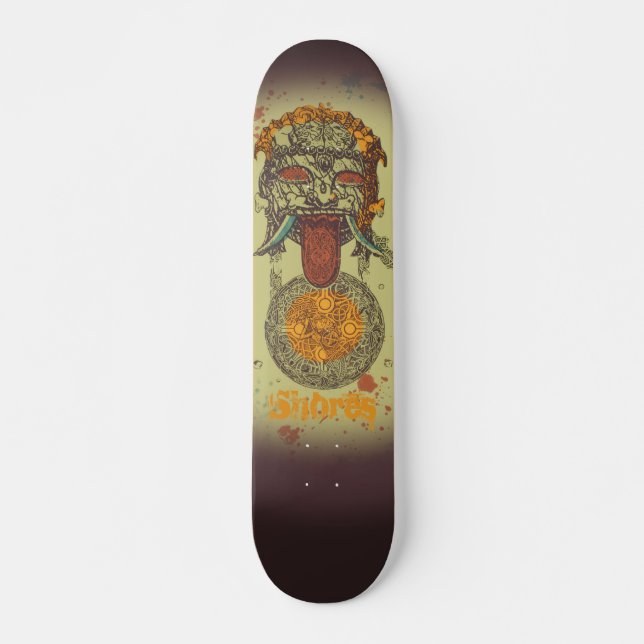The Watcher #1 - Green Skateboard (Front)