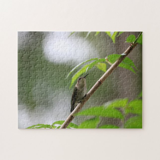 The Watcher Hummingbird Family Fun Puzzle (Horizontal)