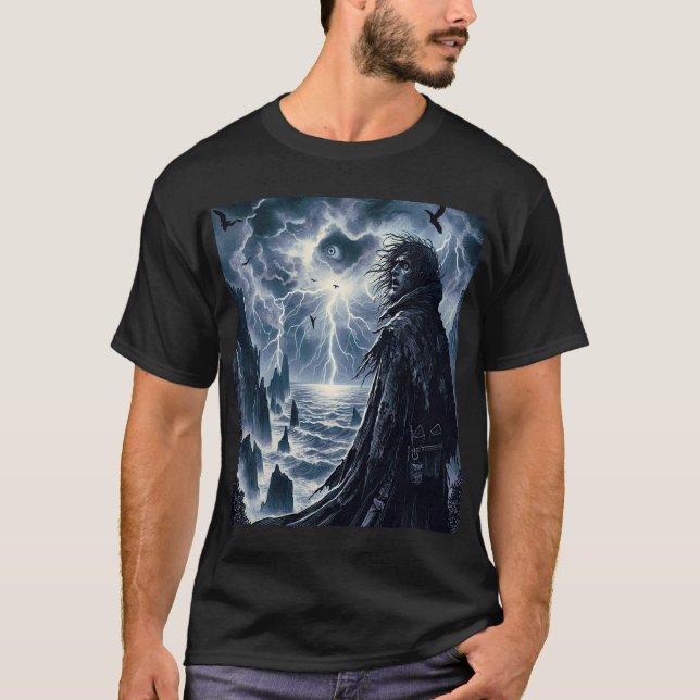 The Watcher of the Storm T-Shirt (Front)
