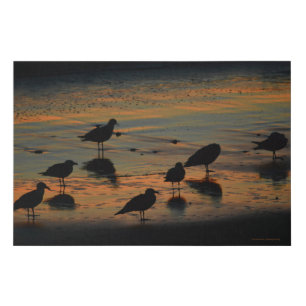 The Watchers Faux Canvas Print