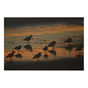 The Watchers Wood Wall Art