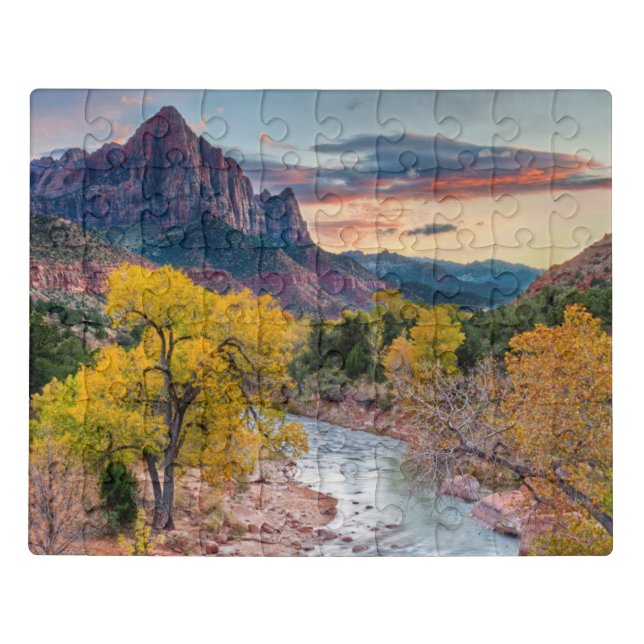 The Watchman in Autumn Jigsaw Puzzle (Puzzle Horizontal)