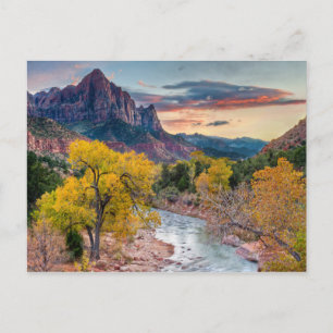 The Watchman in Autumn Postcard