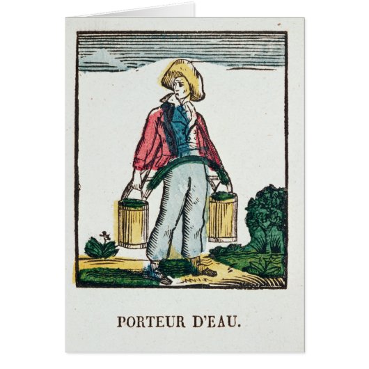 The Water Carrier Cards (Front)