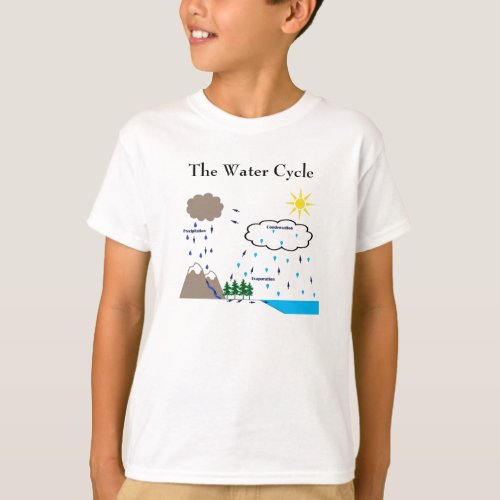 The water cycle t_shirt