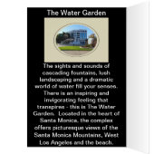 The Water Garden Cards (Inside (Left))