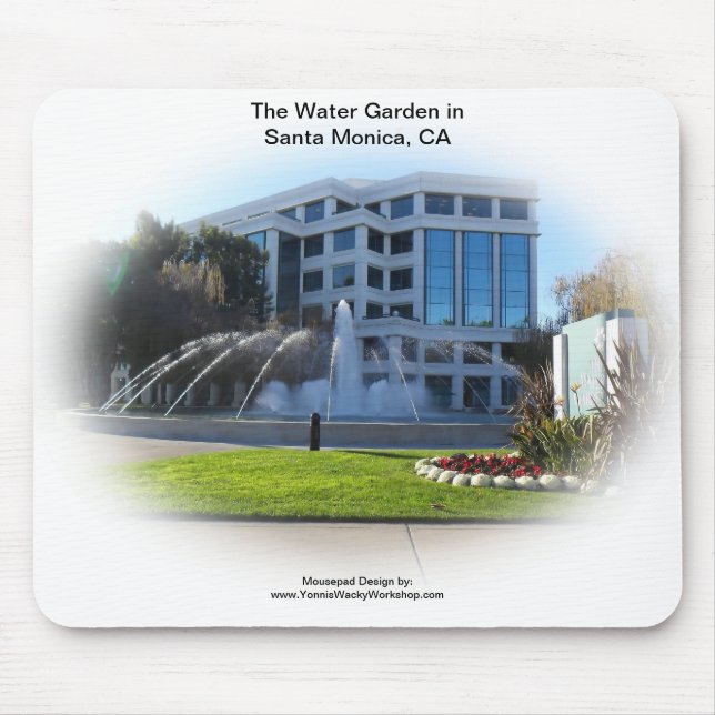The Water Garden Mouse Pad (Front)