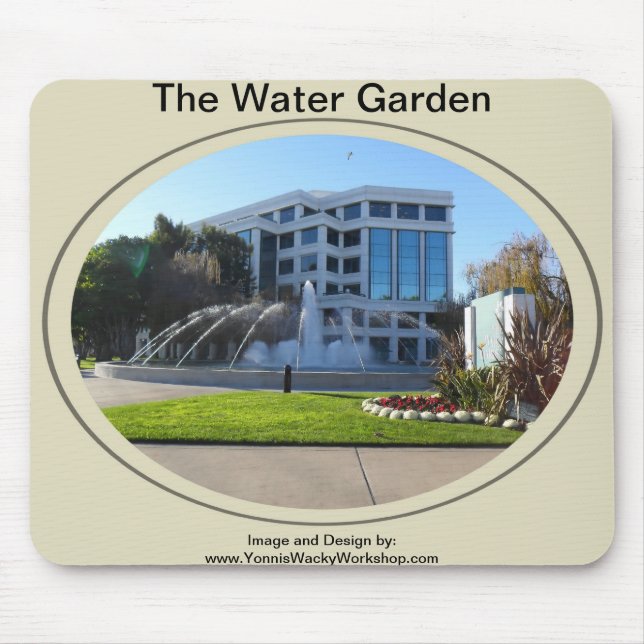The Water Garden Mouse Pad (Front)